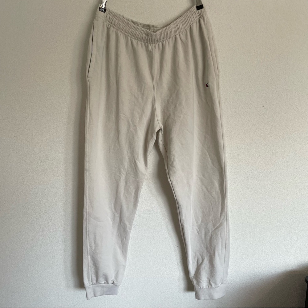 Champion Cream Jogger Sweatpants